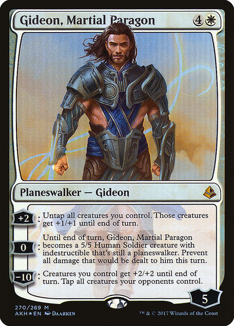 Gideon, Martial Paragon - Near Mint Foil