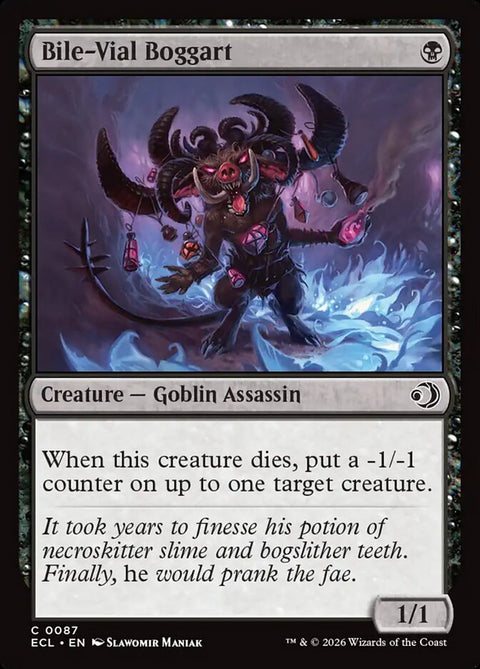 Bile-Vial Boggart, Lorwyn Eclipsed 87, Magic: The Gathering card
