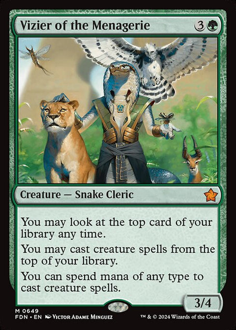 Vizier of the Menagerie - Lightly Played