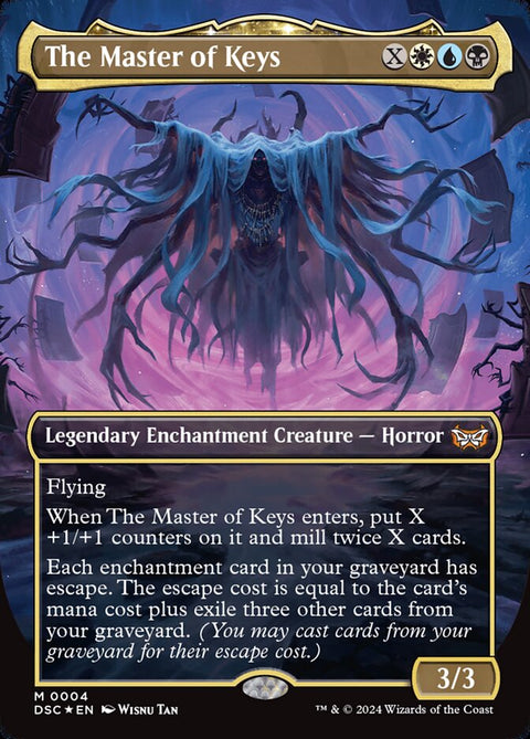 The Master of Keys, Duskmourn: House of Horror Commander 4, Magic: The Gathering card