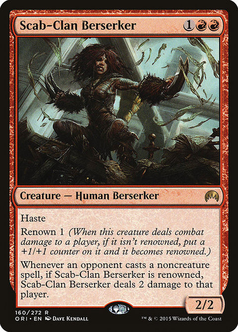 Scab-Clan Berserker - Lightly Played Foil