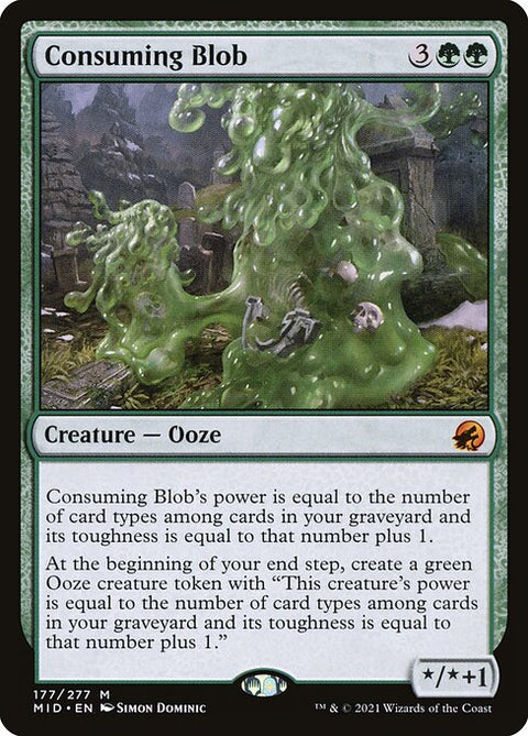 Consuming Blob - Near Mint Foil
