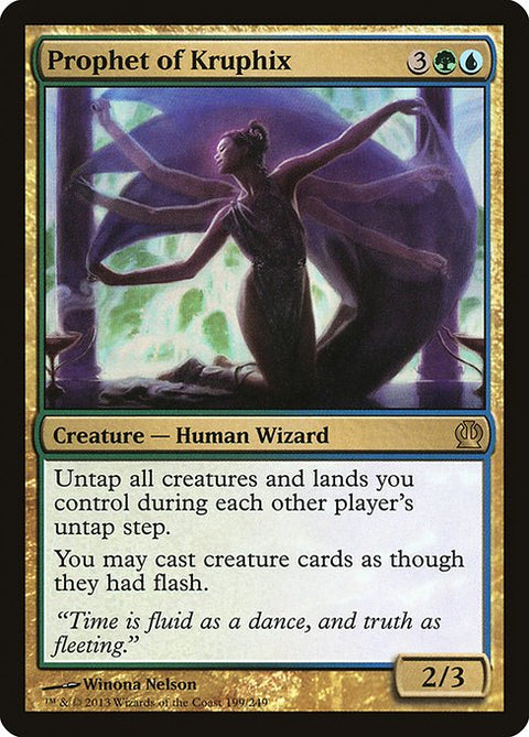 Prophet of Kruphix - Lightly Played Foil