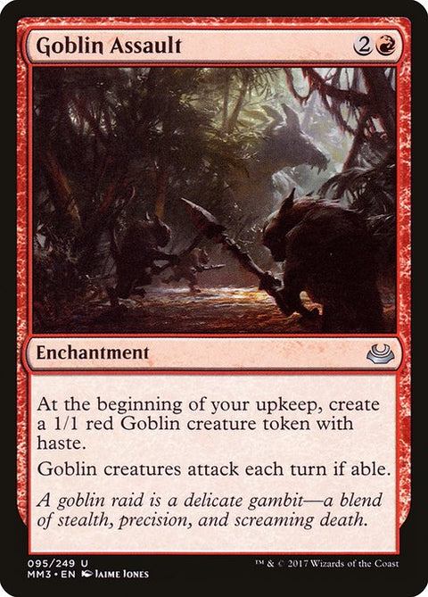 Goblin Assault - Near Mint Foil