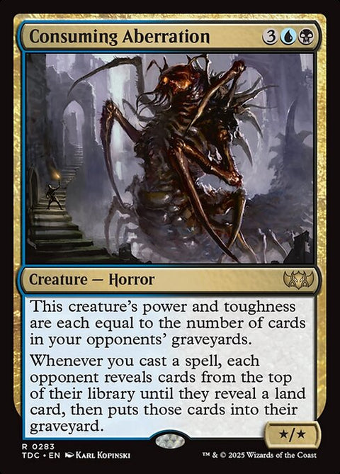 Consuming Aberration (GTC) - Lightly Played Foil