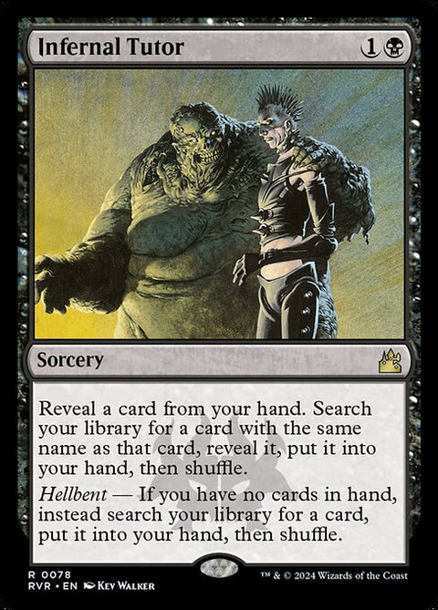 Infernal Tutor - Near Mint