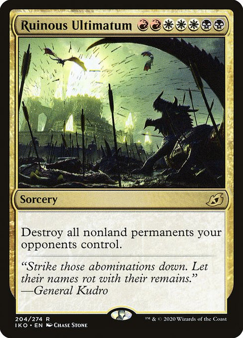 Ruinous Ultimatum - Lightly Played