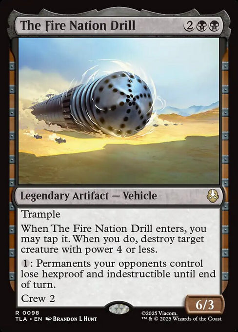 The Fire Nation Drill