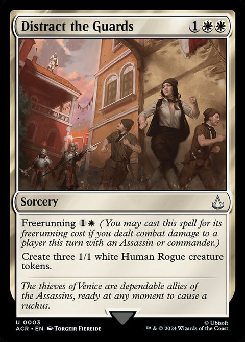 Distract the Guards, Assassin's Creed 3, Magic: The Gathering card