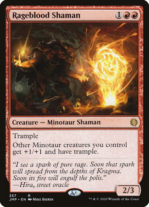 Rageblood Shaman - Lightly Played