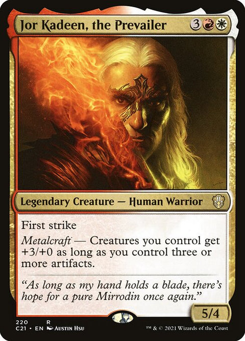 Jor Kadeen, the Prevailer - Lightly Played Foil