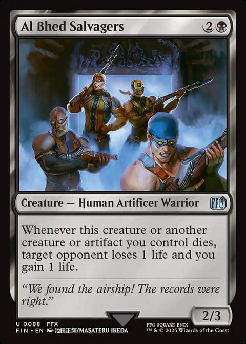 Al Bhed Salvagers, Final Fantasy 88, Magic: The Gathering card