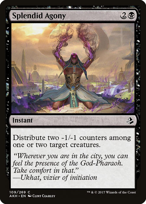 Splendid Agony, Amonkhet 109, Magic: The Gathering card