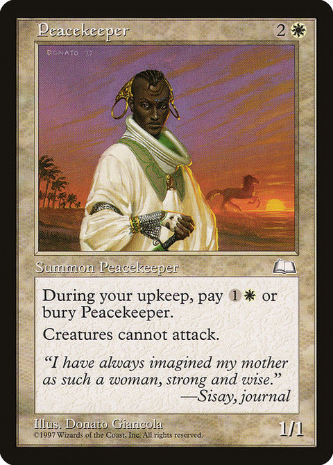 Peacekeeper - Moderately Played