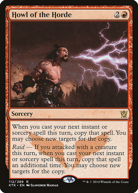 Howl of the Horde, Khans of Tarkir 112, Magic: The Gathering card