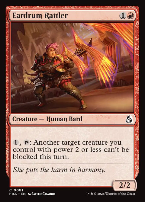 Eardrum Rattler, Reality Fracture 81, Magic: The Gathering card