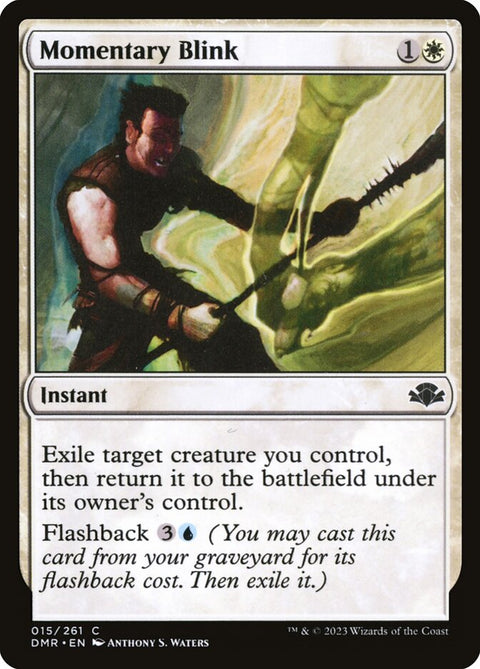 Momentary Blink, Dominaria Remastered 15, Magic: The Gathering card