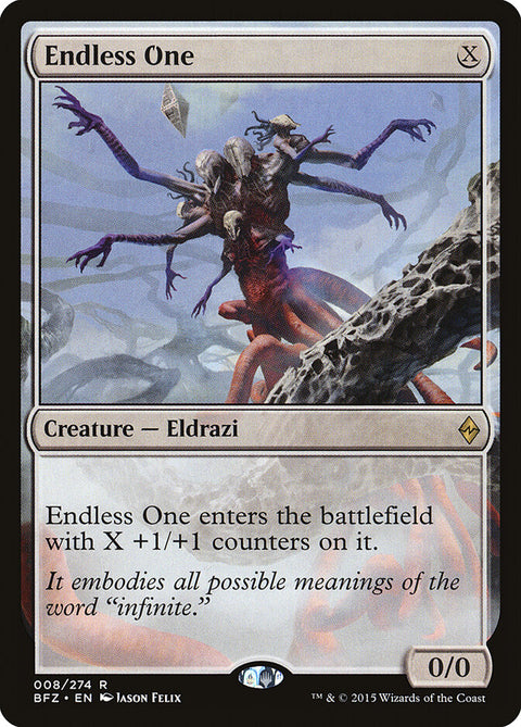 Endless One, Battle for Zendikar 8, Magic: The Gathering card