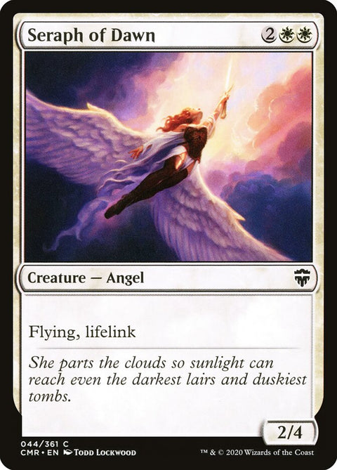 Seraph of Dawn, Commander Legends 44, Magic: The Gathering card