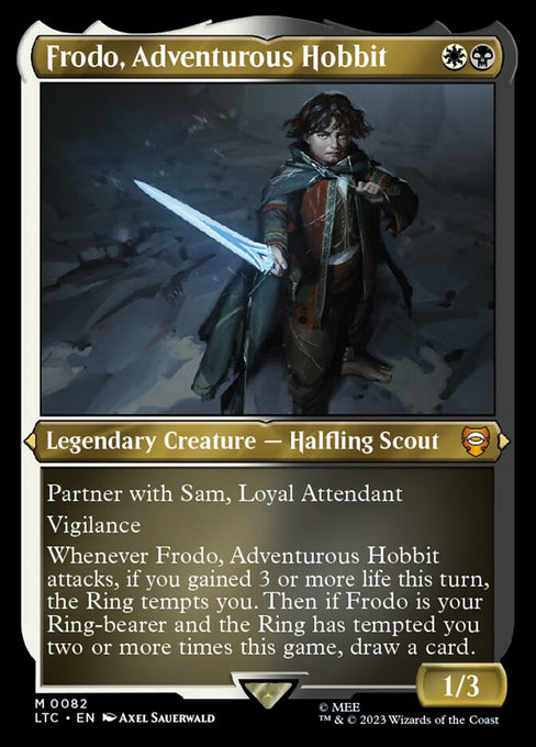 Frodo, Adventurous Hobbit (Thick Display Commander)