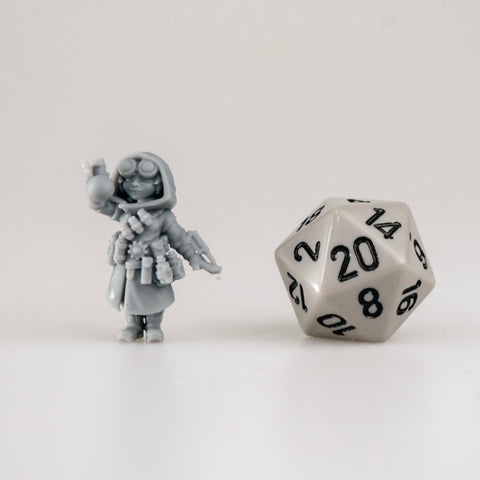 Alice the Combustion Alchemist Miniature
