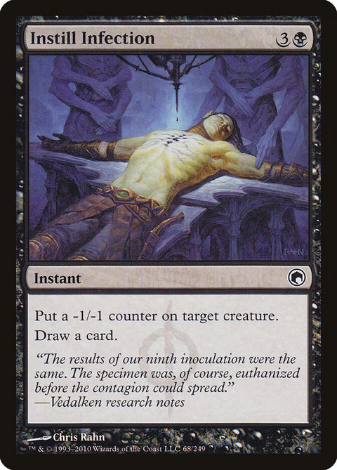 Instill Infection, Scars of Mirrodin 68, Magic: The Gathering card