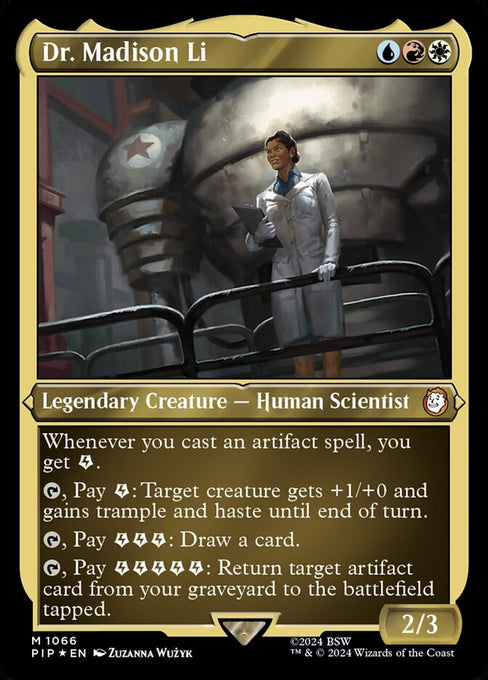 Dr. Madison Li (Thick Display Commander)