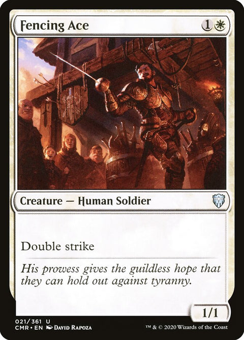 Fencing Ace, Commander Legends 21, Magic: The Gathering card