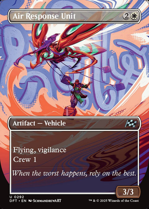 Air Response Unit, Aetherdrift 292, Magic: The Gathering card