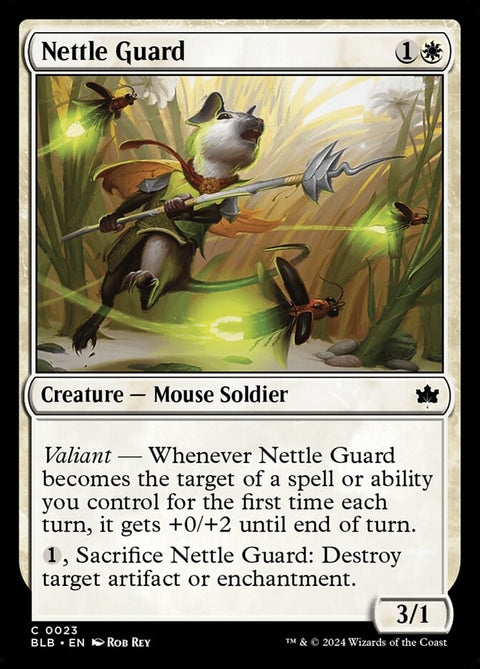 Nettle Guard, Bloomburrow 23, Magic: The Gathering card