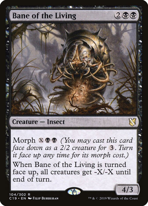 Bane of the Living, Commander 2019 104, Magic: The Gathering card