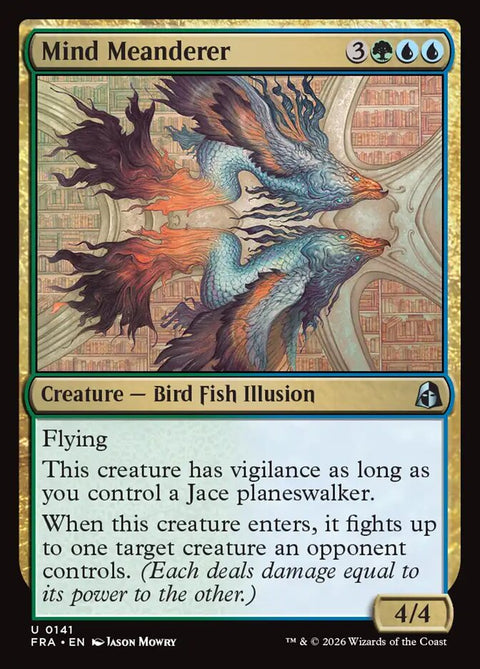 Mind Meanderer, Reality Fracture 141, Magic: The Gathering card