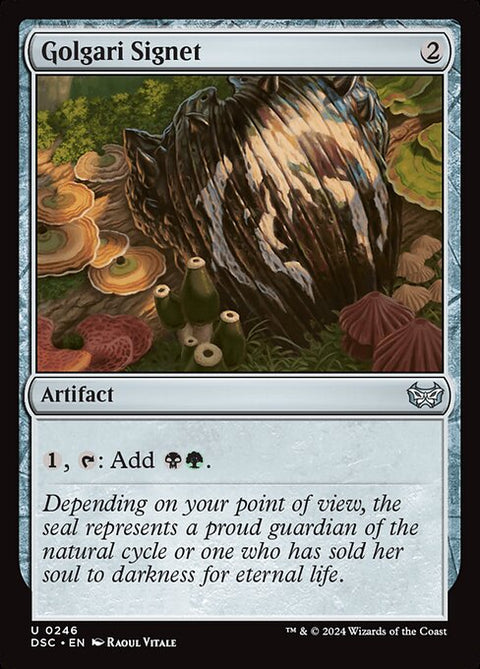 Golgari Signet - Lightly Played Foil