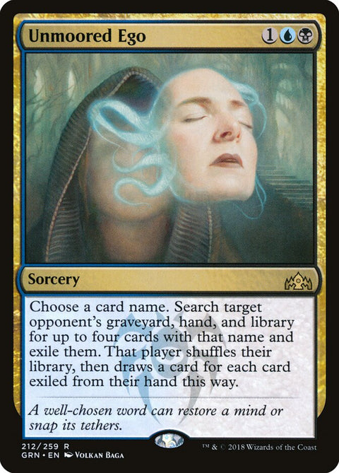 Unmoored Ego, Guilds of Ravnica 212, Magic: The Gathering card