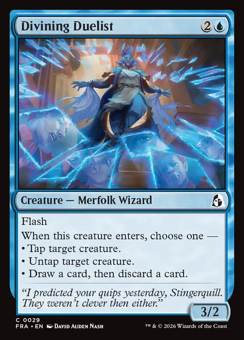 Divining Duelist, Reality Fracture 29, Magic: The Gathering card