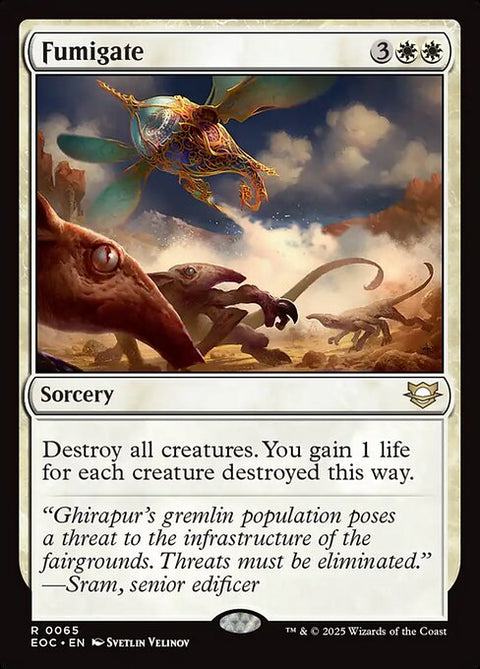 Fumigate - Lightly Played Foil