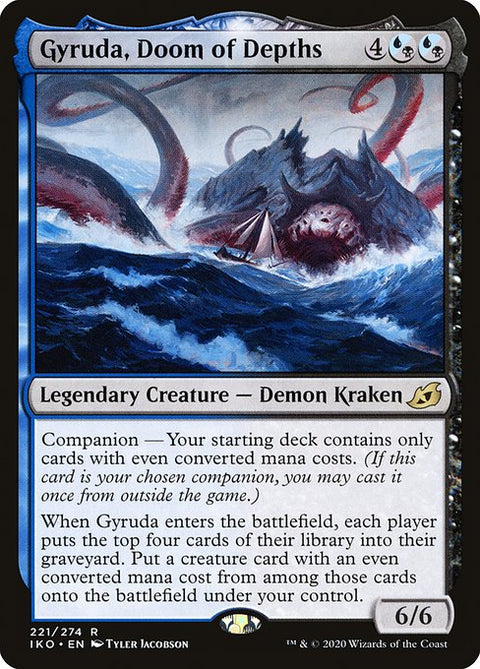 Gyruda, Doom of Depths - Near Mint Foil