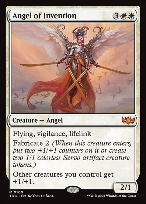 Angel of Invention - Lightly Played Foil