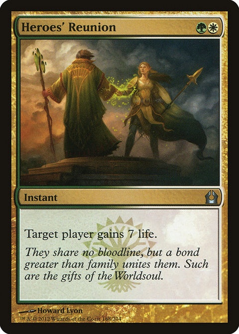 Heroes' Reunion - Lightly Played Foil