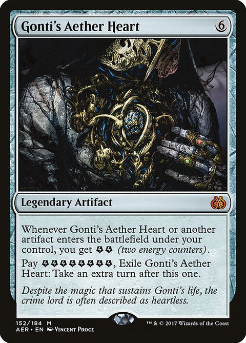 Gonti's Aether Heart - Lightly Played
