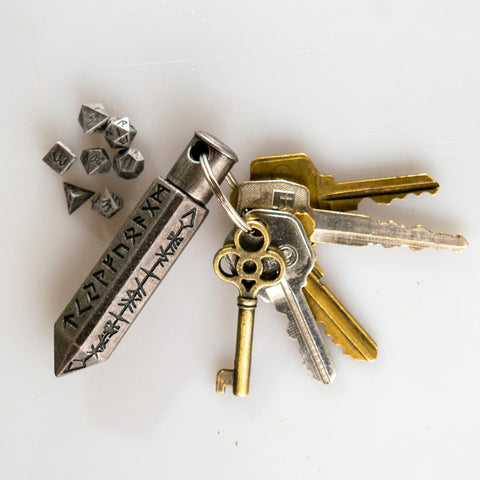 Runekeeper Dice Keychain
