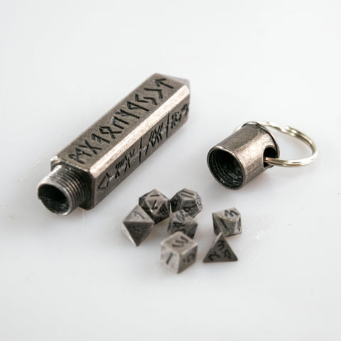 Runekeeper Dice Keychain