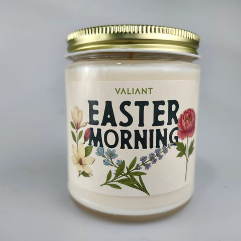 Easter Morning Candle