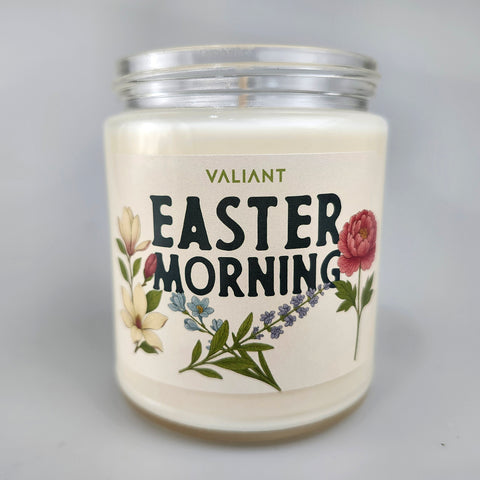 Easter Morning Candle
