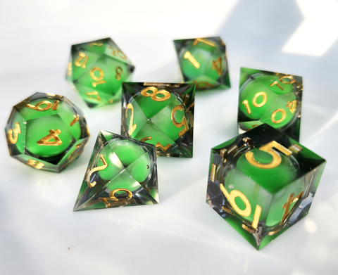 Elderdungeon Exclusive Dice Set: Actinide