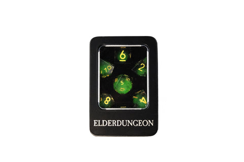Elderdungeon Exclusive Dice Set: Actinide