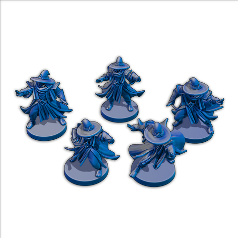Arcane Mages 5-Pack Miniatures