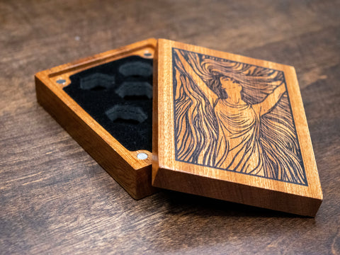Blue Cat's Eye Dice Set of Spellcraft
