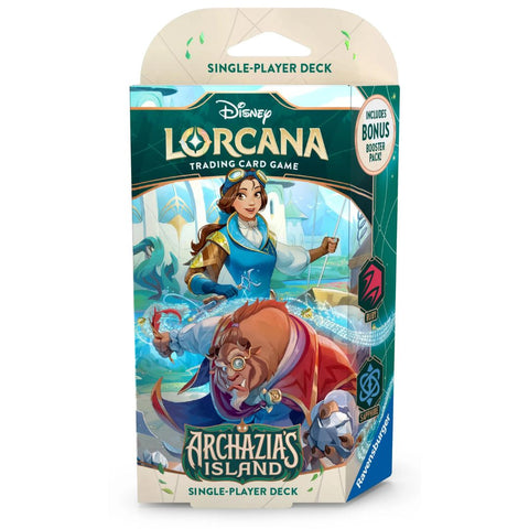Disney Lorcana: Archazia's Island - Starter Deck (Ruby/Sapphire)