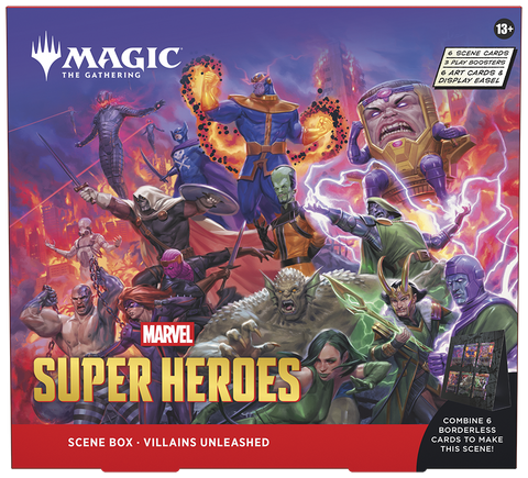 MTG Marvel Super Heroes Scene Box Display